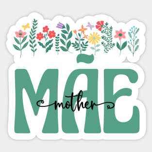 Portuguese Mom Mae Sticker